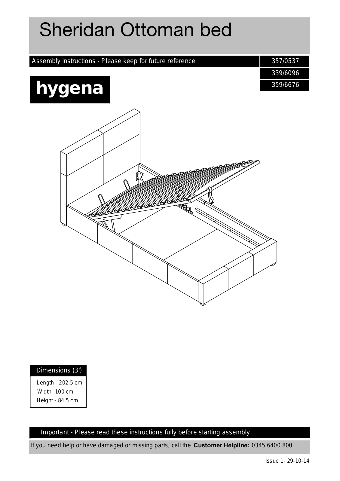 Hygena 3396096, 3570537 Instruction manual