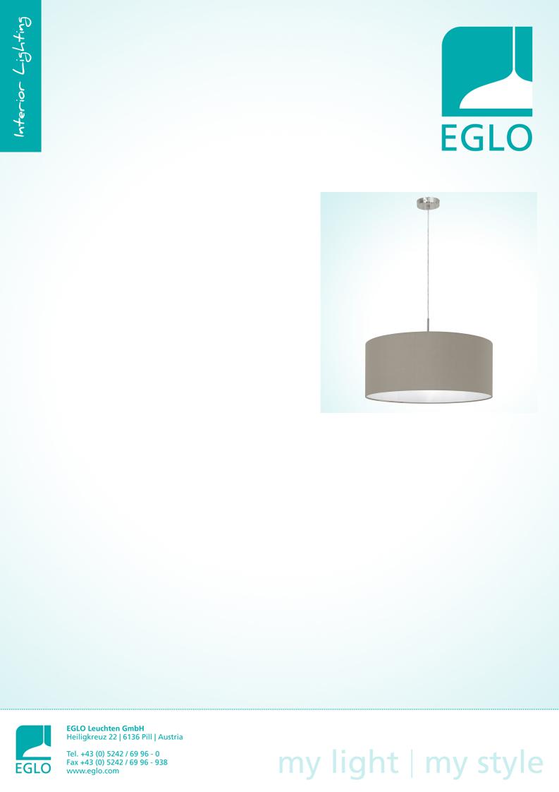 Eglo 31577 Service Manual