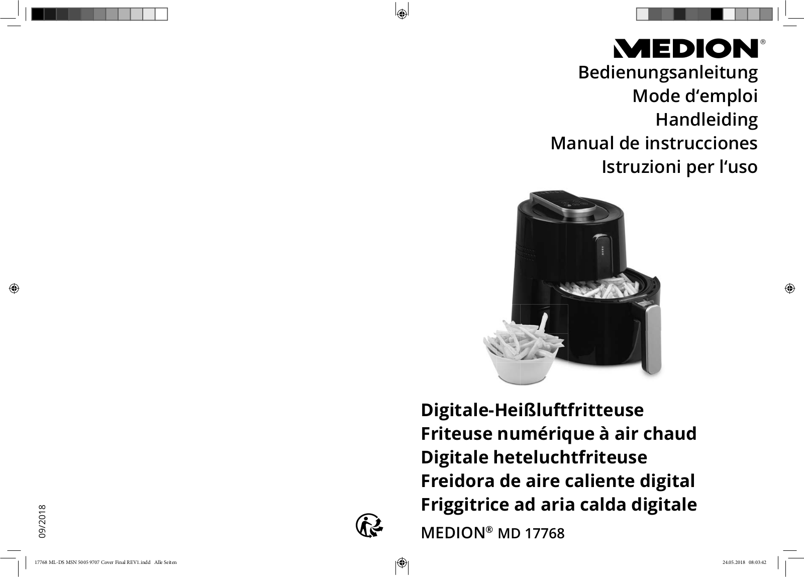 Medion MD17768 operation manual