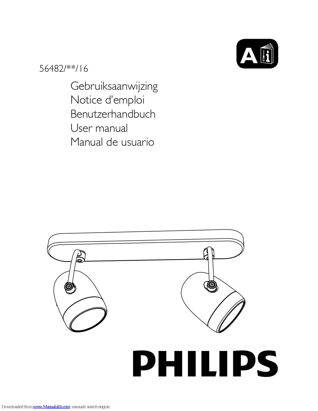 Philips 56482-31-16, 56482-43-16, 56482/**/16 User Manual