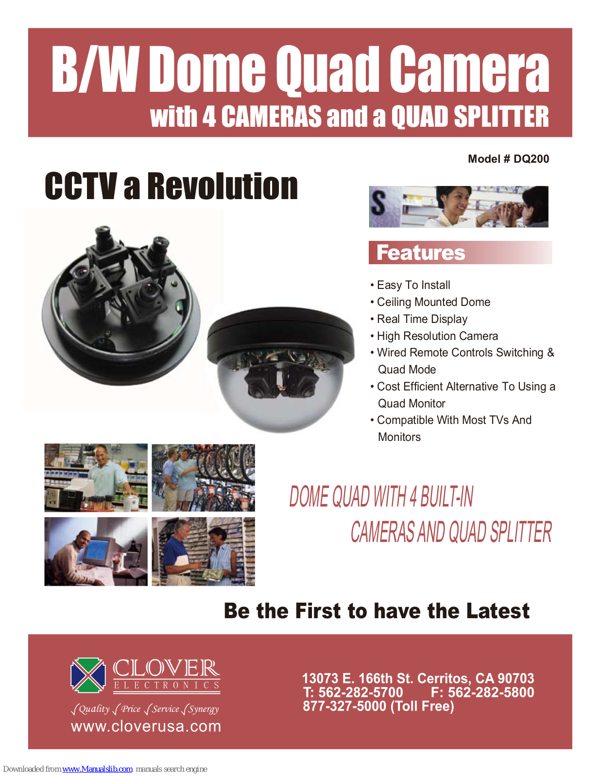 Clover DQ200 Specifications - ManualMachine.com
