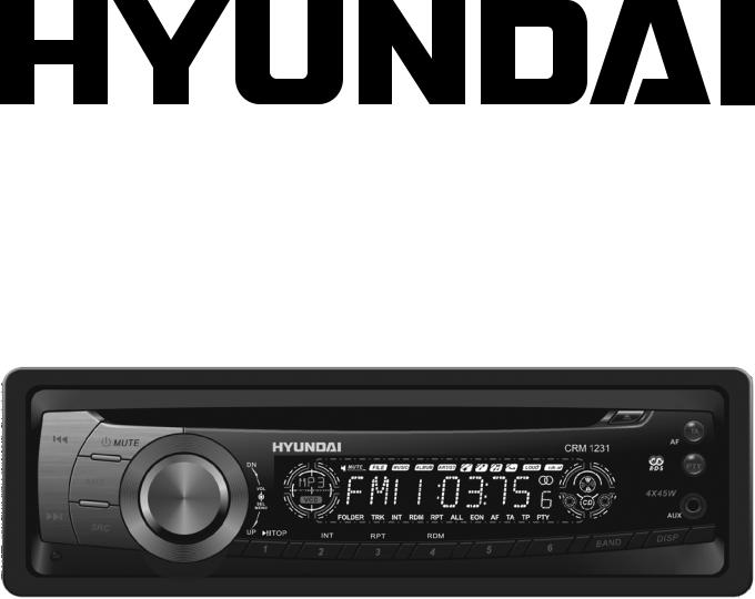 Hyundai CRM 1231G User Manual