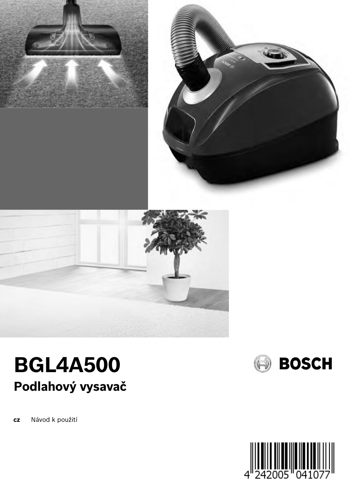 Bosch BGL4A500 User Manual