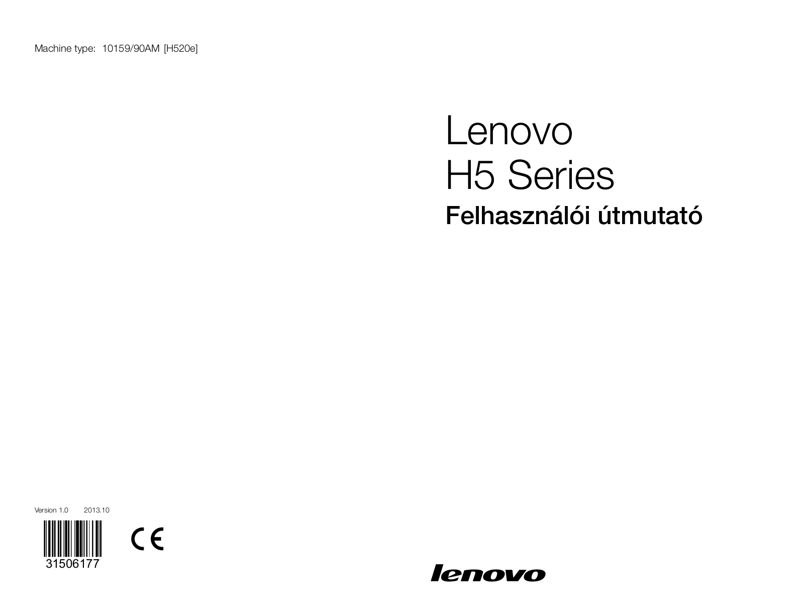 Lenovo H520e User Guide