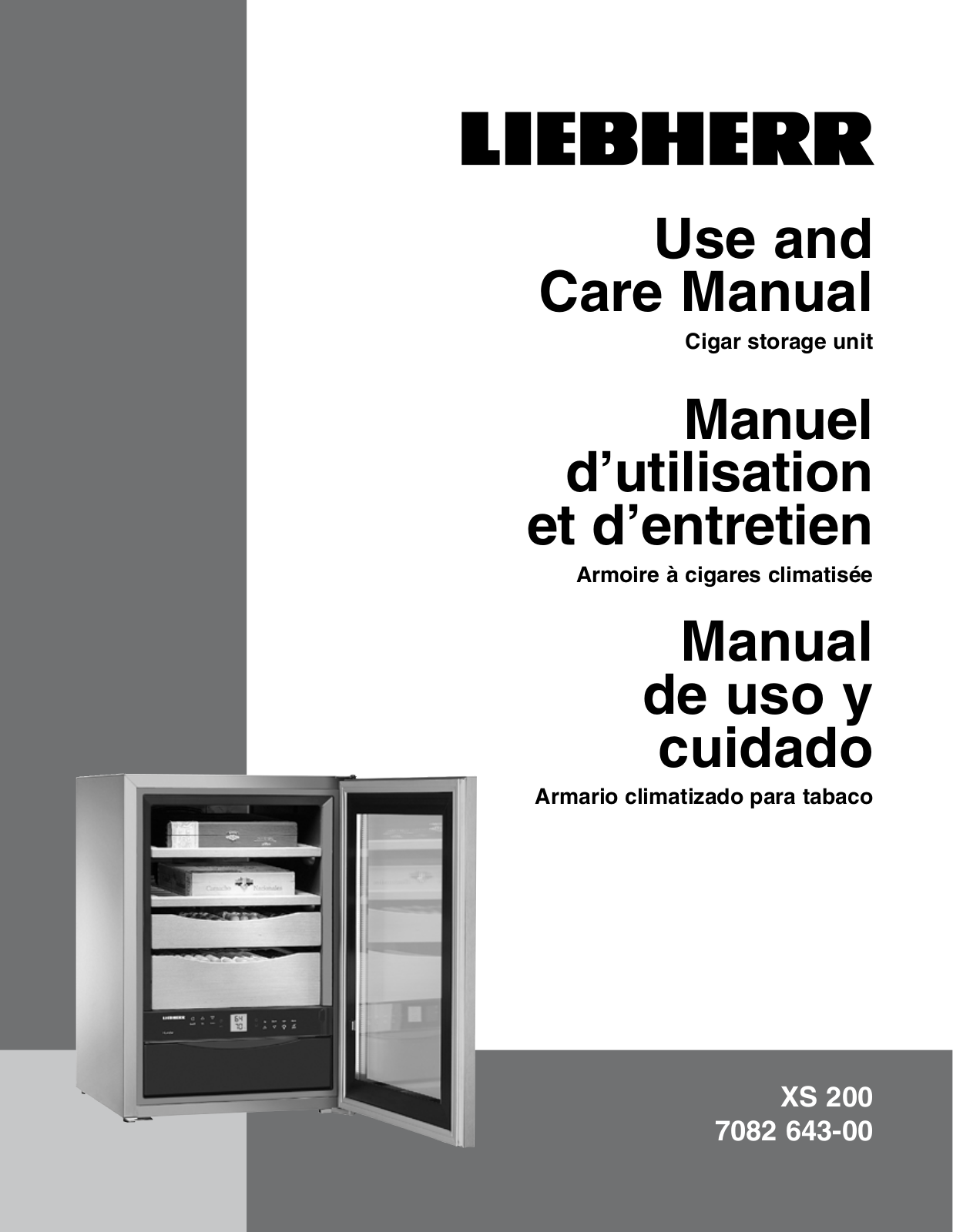 Liebherr XS200 User Manual