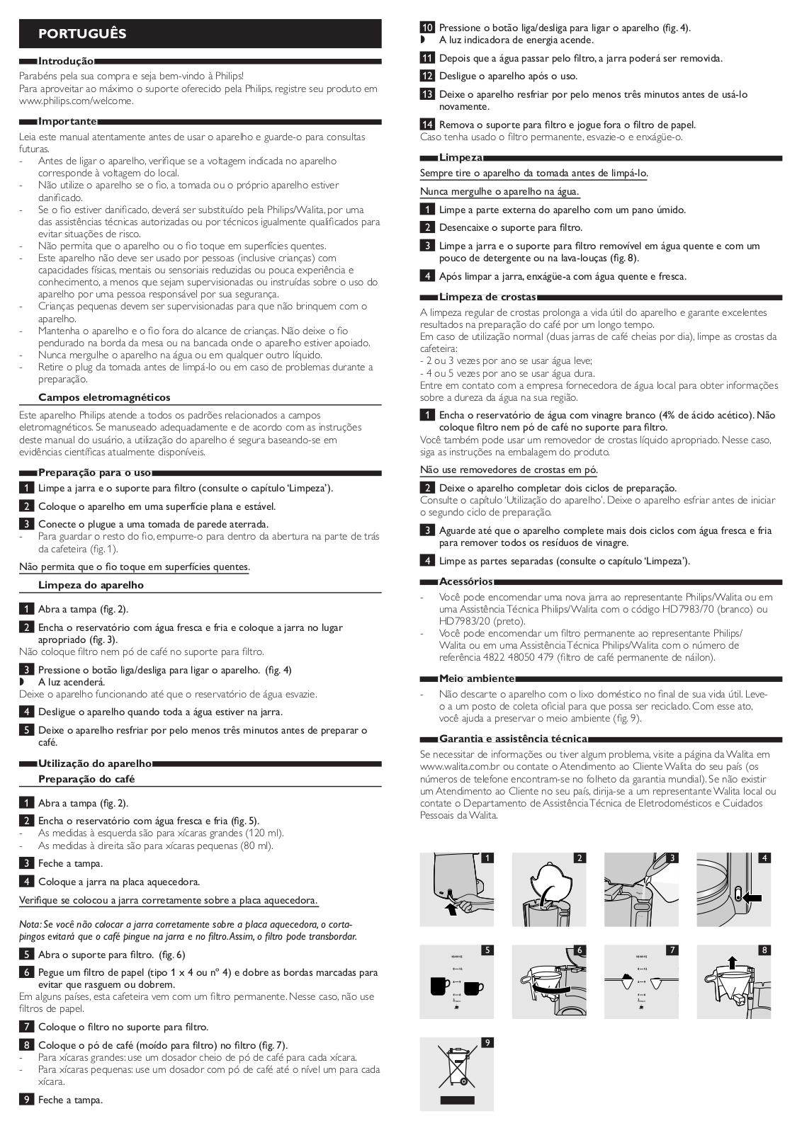 PHILIPS HD7448 User Manual