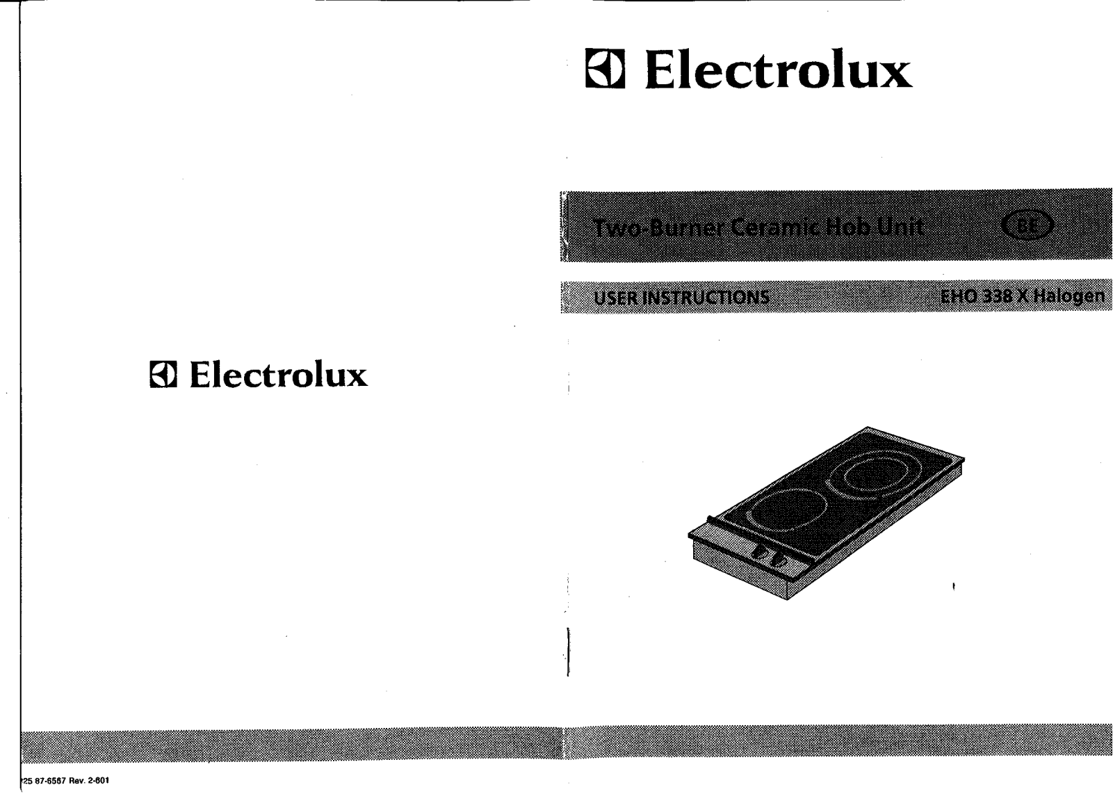 AEG EHO338X User Manual