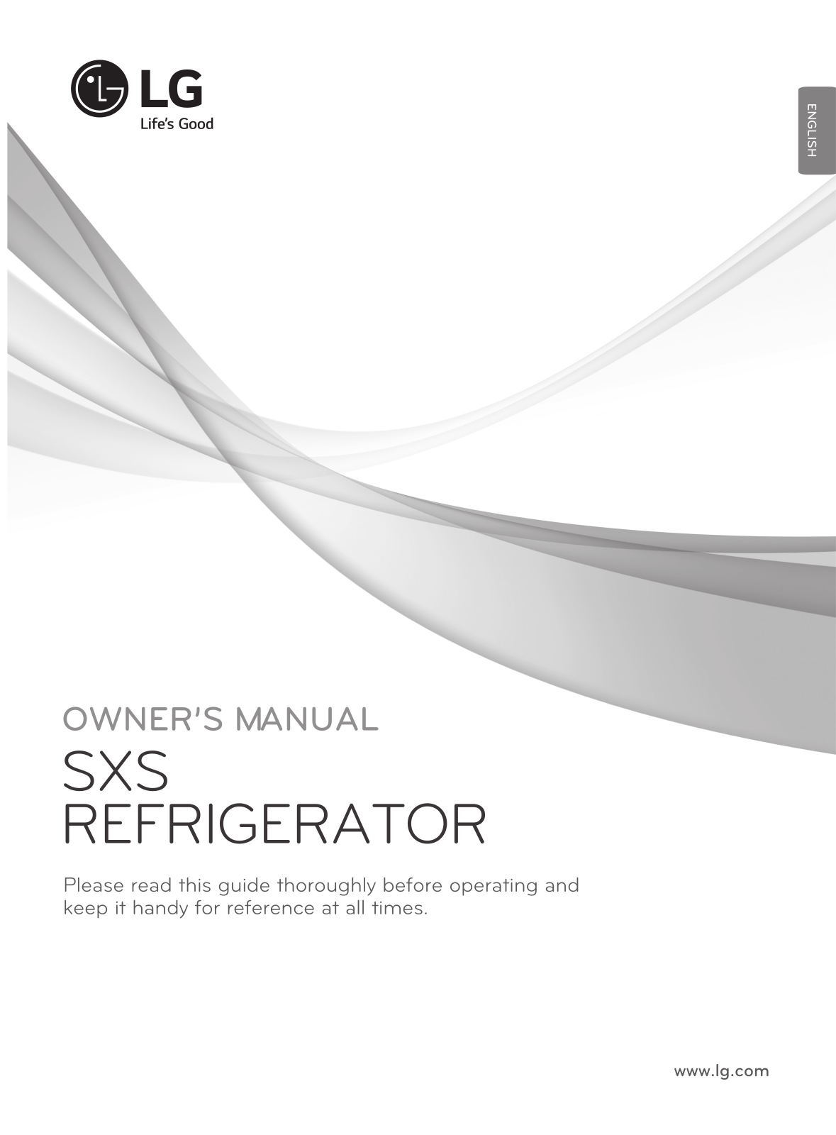 LG GSJ760PZUZ operation manual