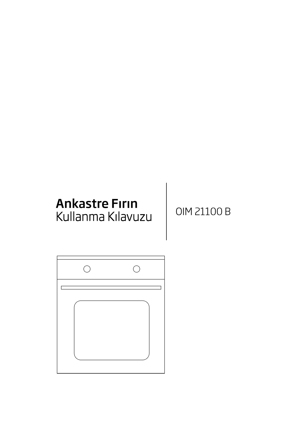 Beko OIM21100B User manual