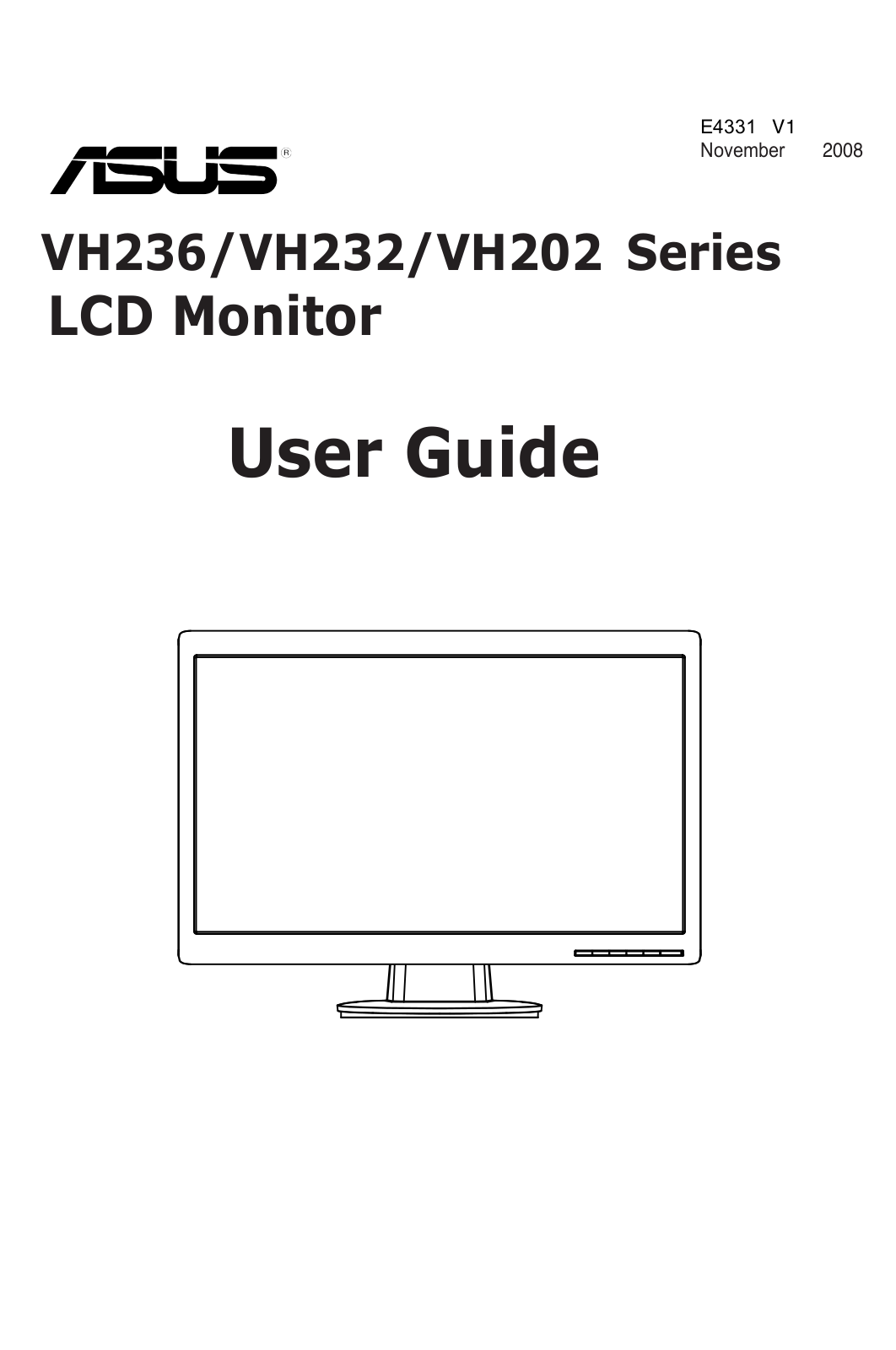 ASUS VH202, E4331, VH236, VH232 User Manual