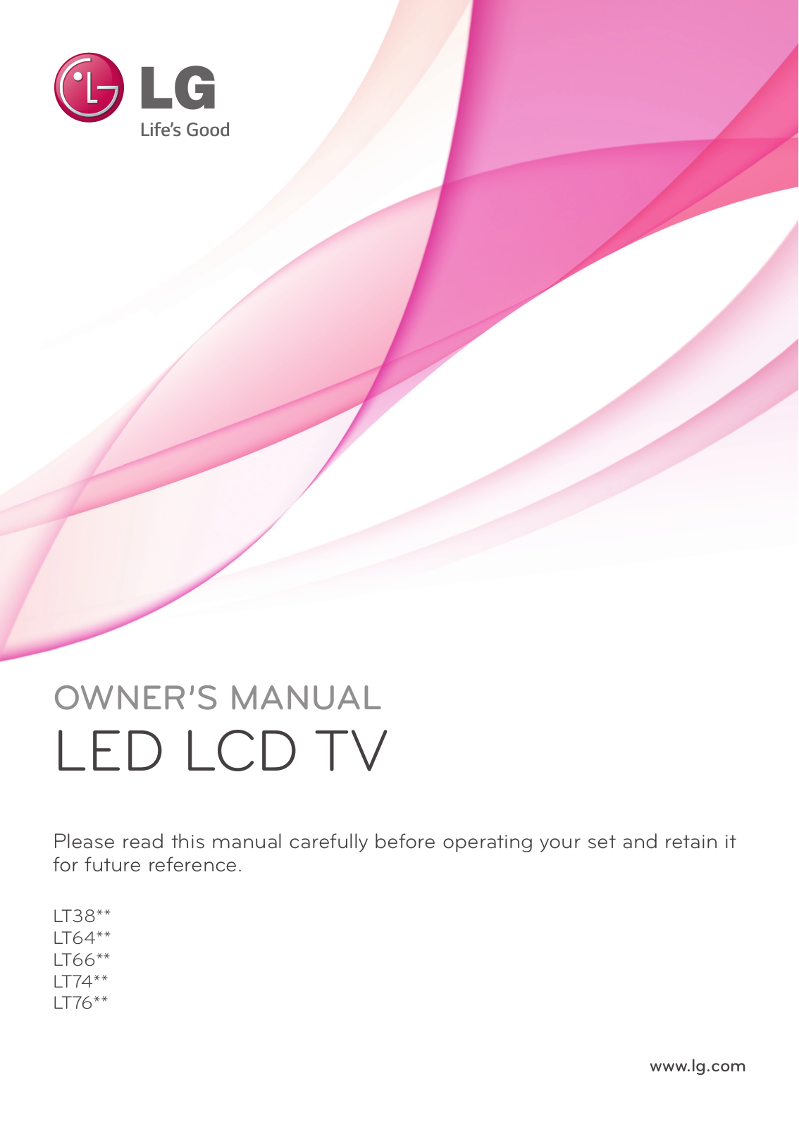 LG 42LT760H, 47LT660H, 22LT380H, 37LT760H, 47LT760H User Guide