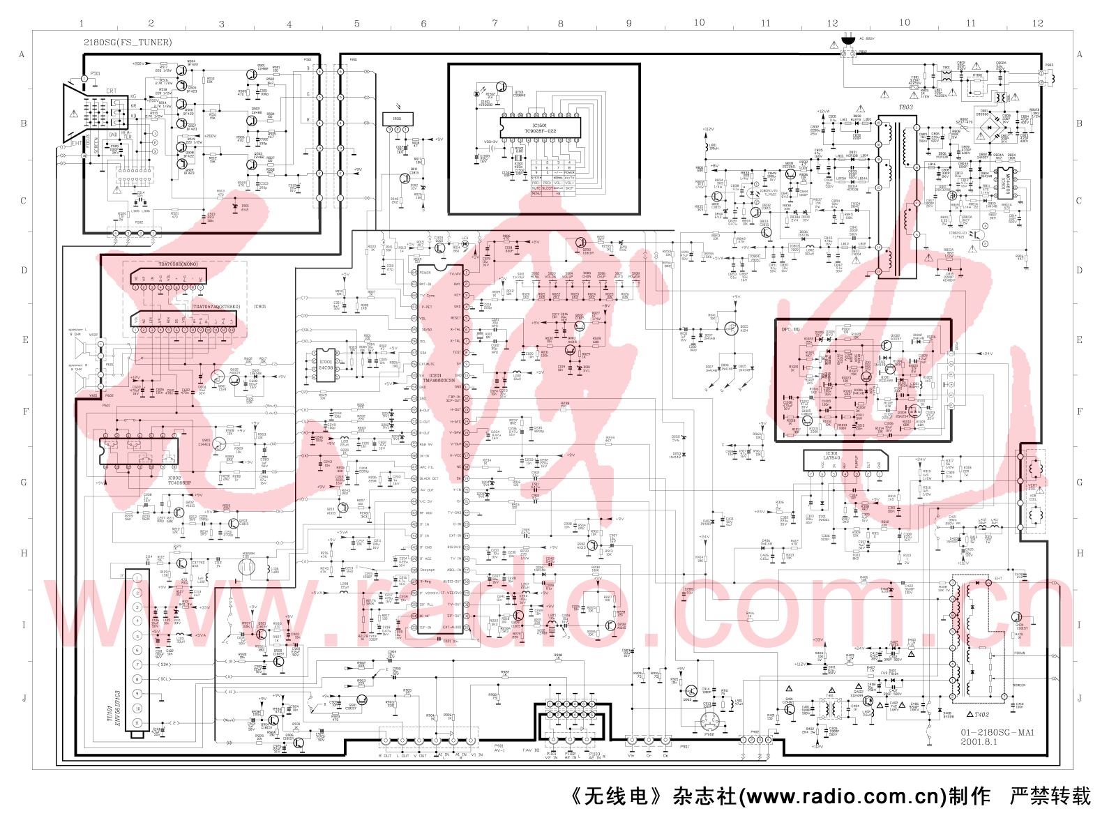 TCL 2180SG Schematic