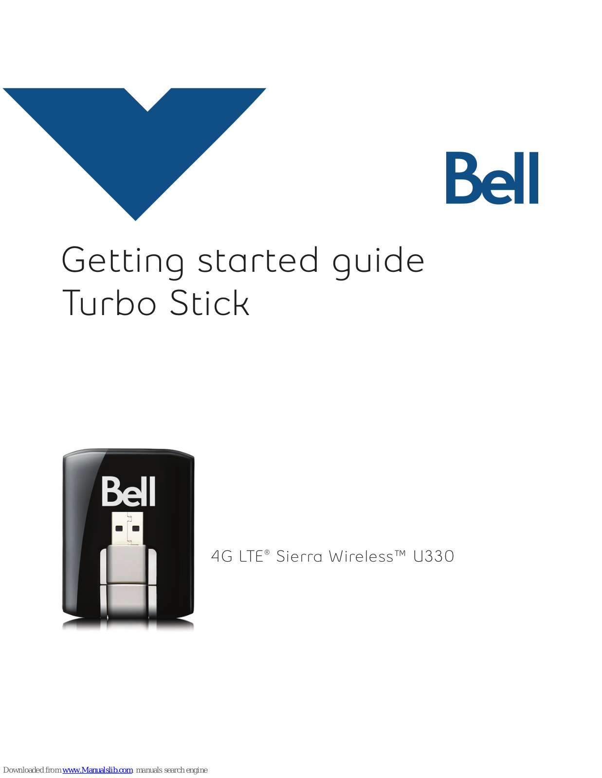 Bell Turbo Stick, U330 Getting Started Manual