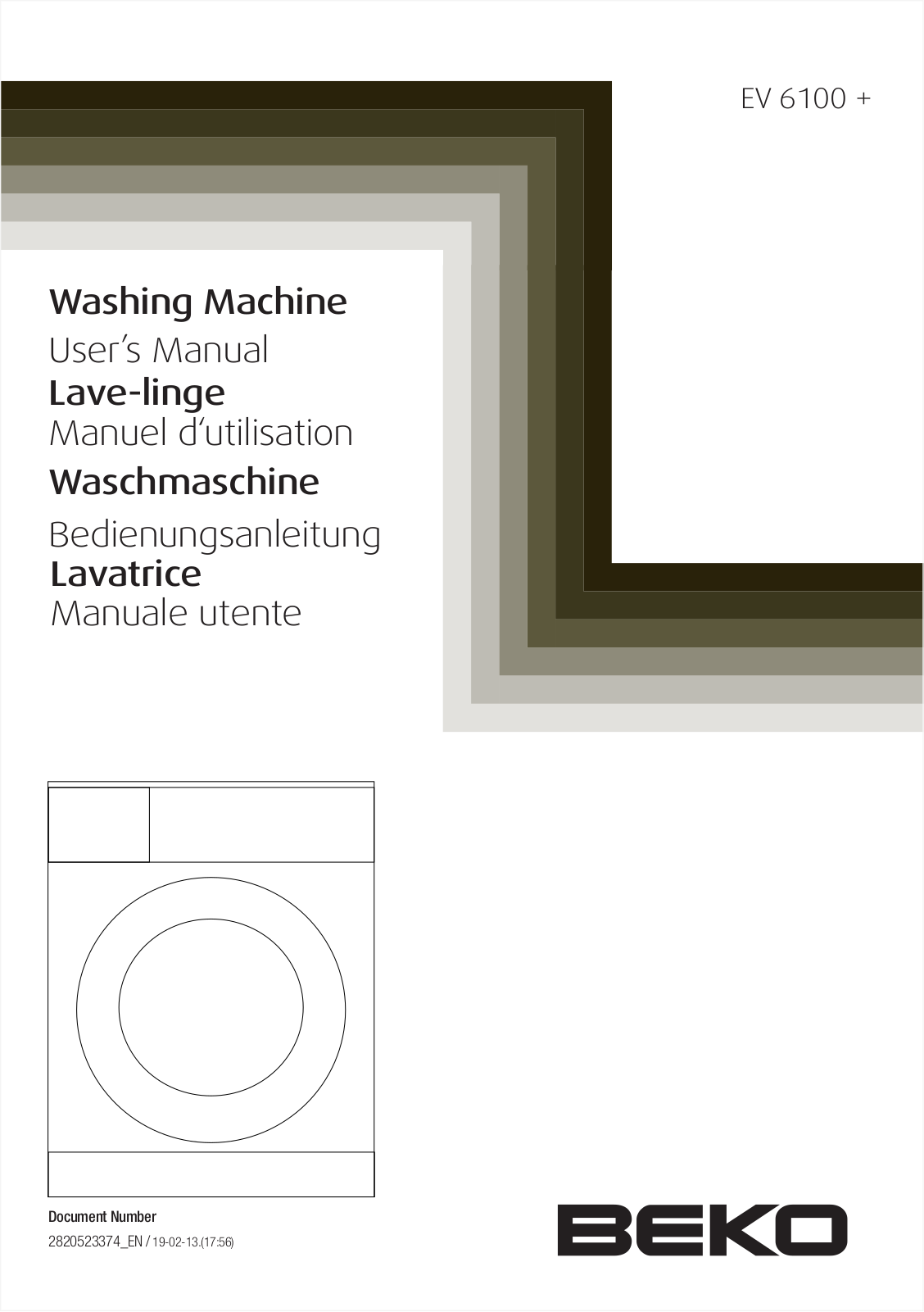 Beko EV 6100 + User manual