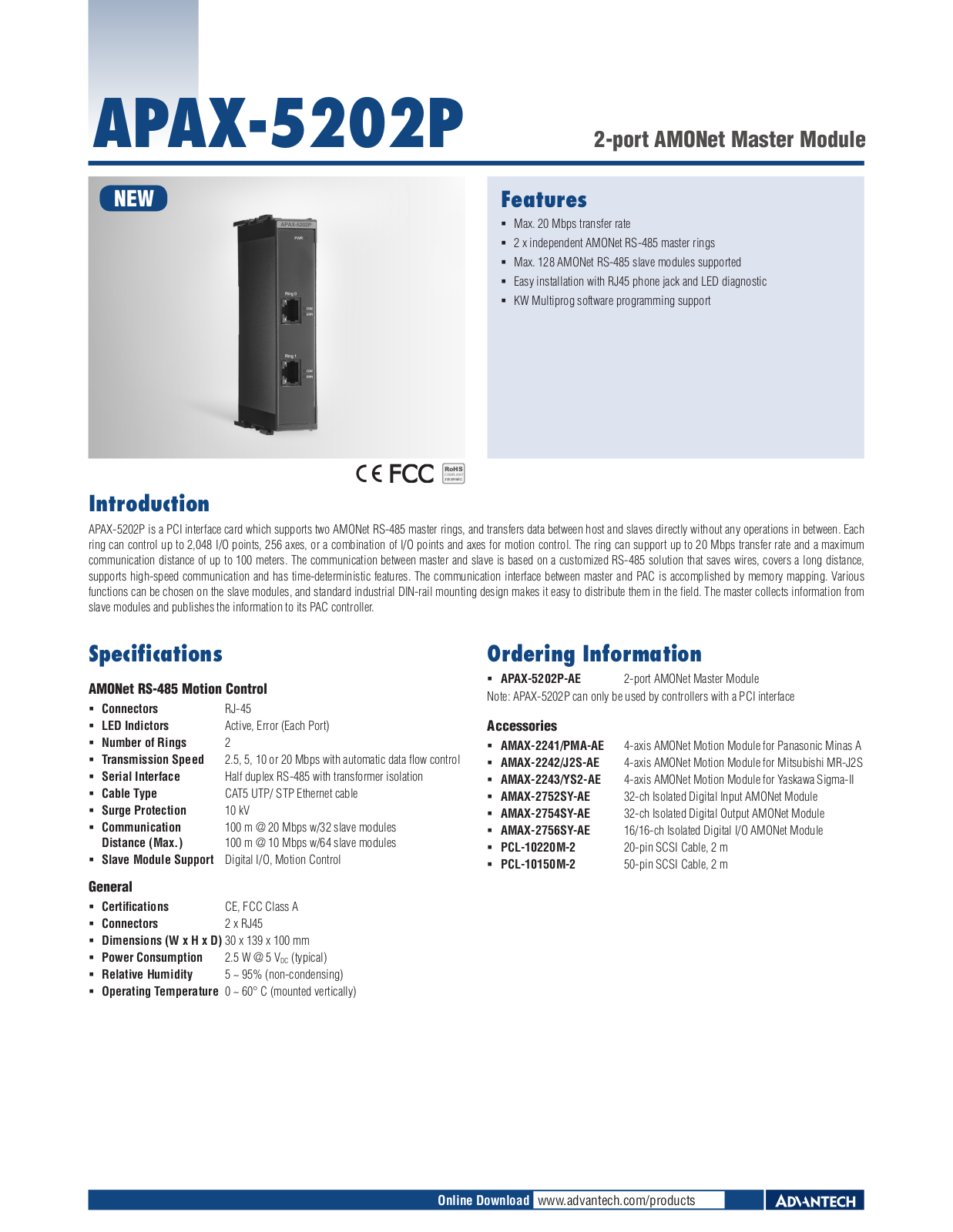 Impulse APAX-5202P User Manual