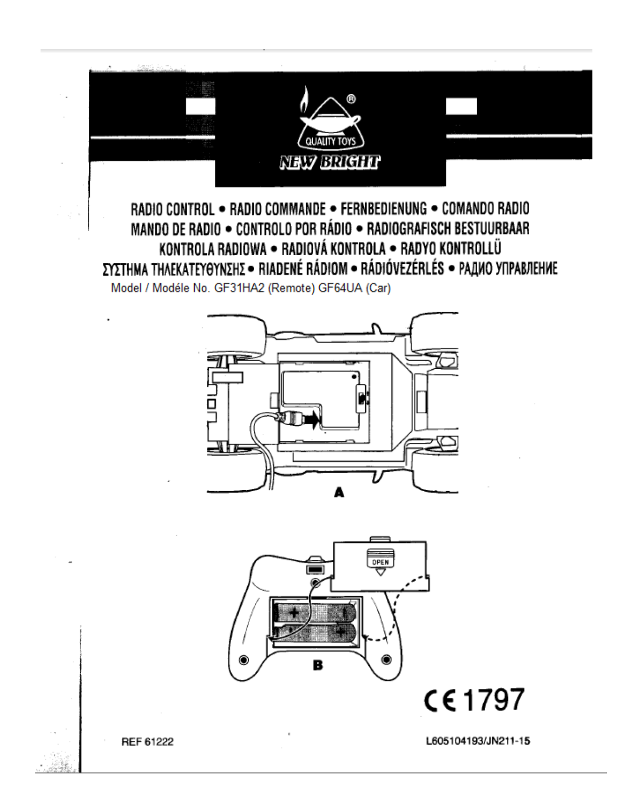 New Bright Co GF31HA2 User Manual