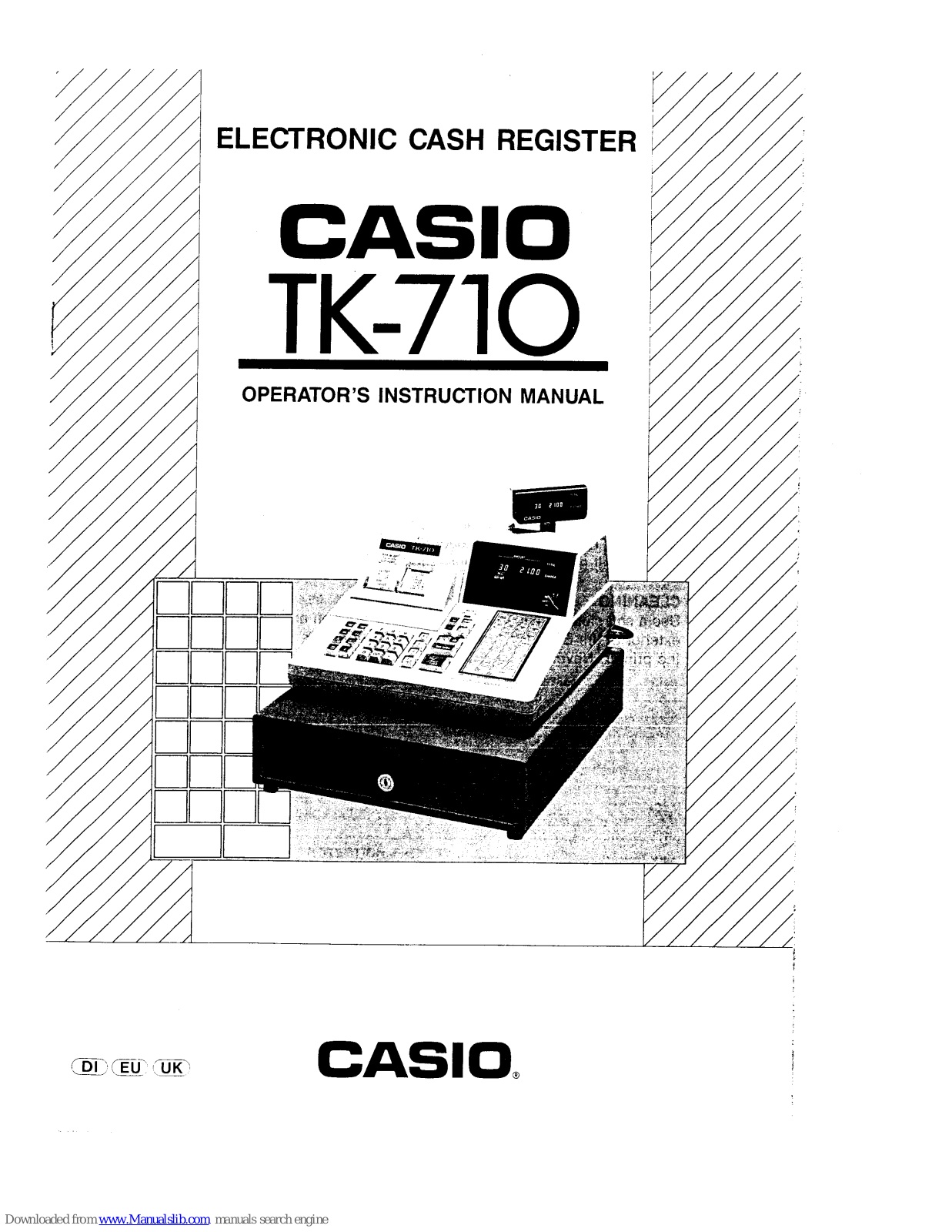 Casio TK-710 Operator's Instruction Manual