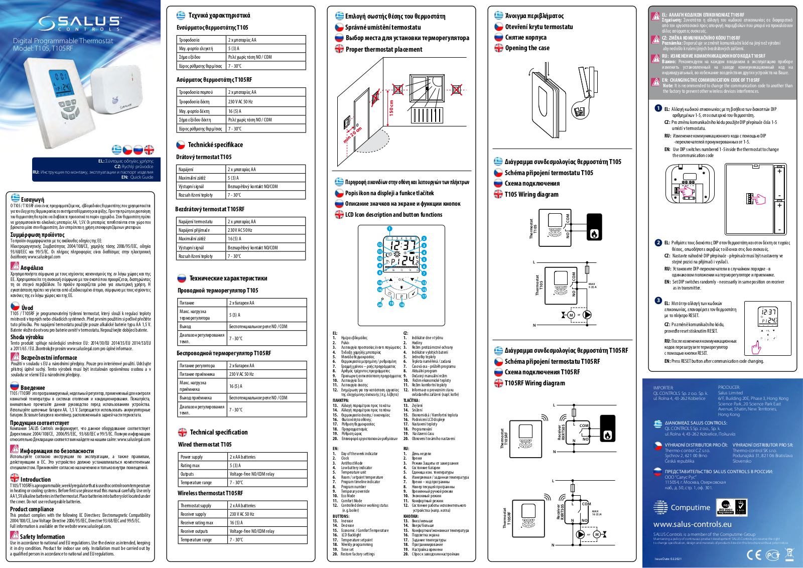 Salus T105 User guide - ManualMachine.com