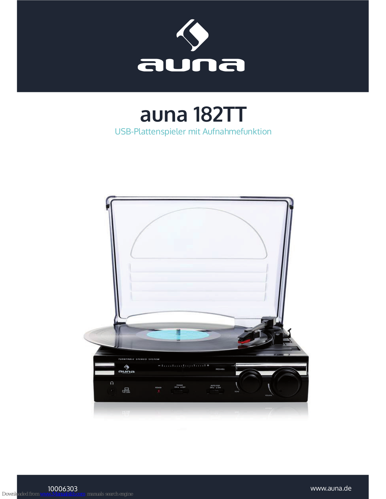 auna 182TT, 10006303 User Manual