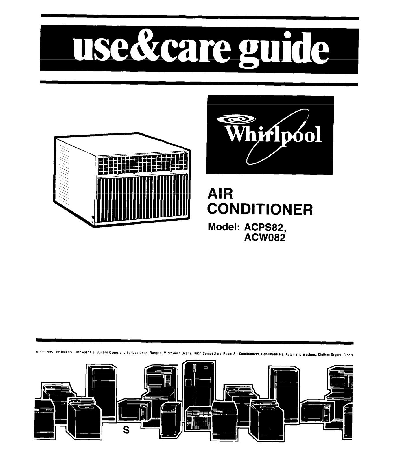 Whirlpool ACPS82, ACW082 User Manual - ManualMachine.com