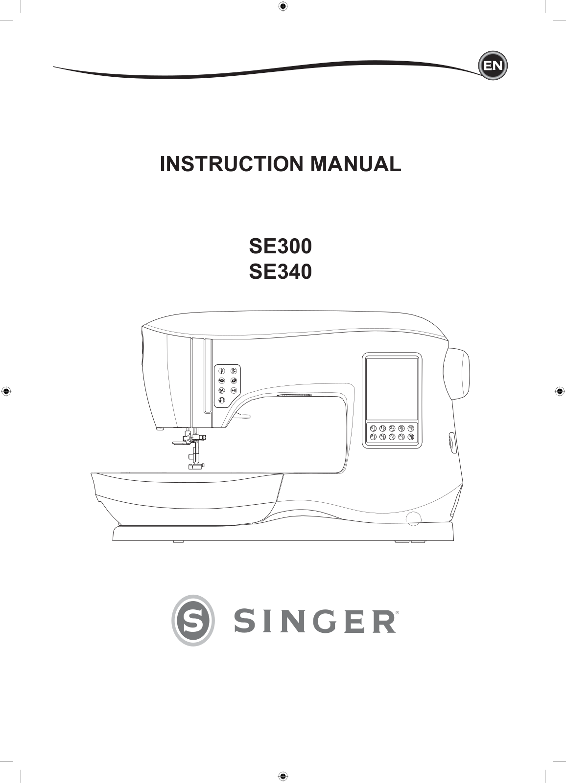 Singer SE300, SE340 Instruction Manual