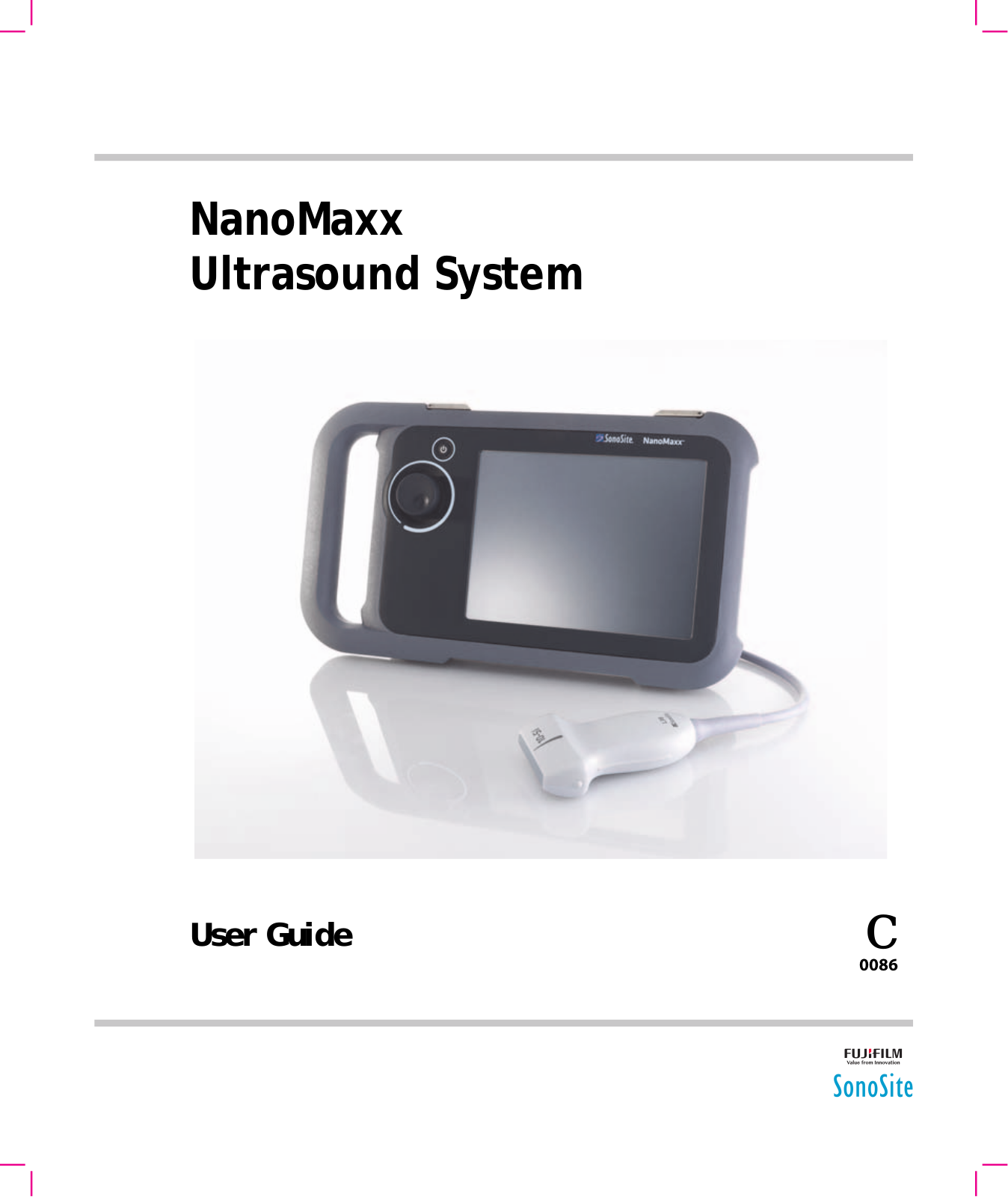 Fujifilm Sonosite Nanomaxx User Manual