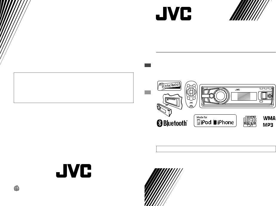JVC KD-R926BT User manual