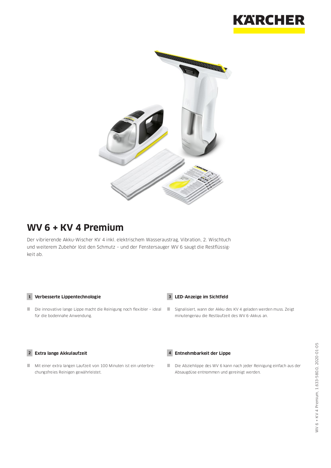 Kärcher WV 6 + KV 4 Premium Service Manual