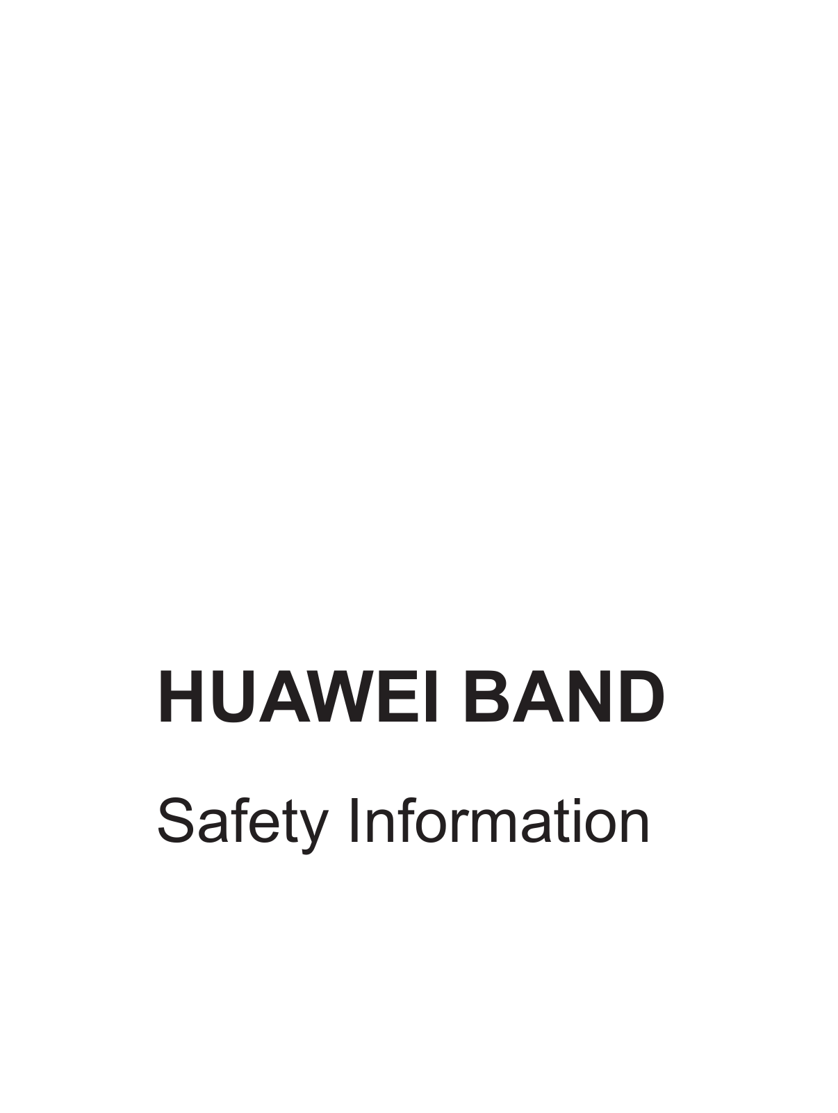 Huawei B0 User Manual