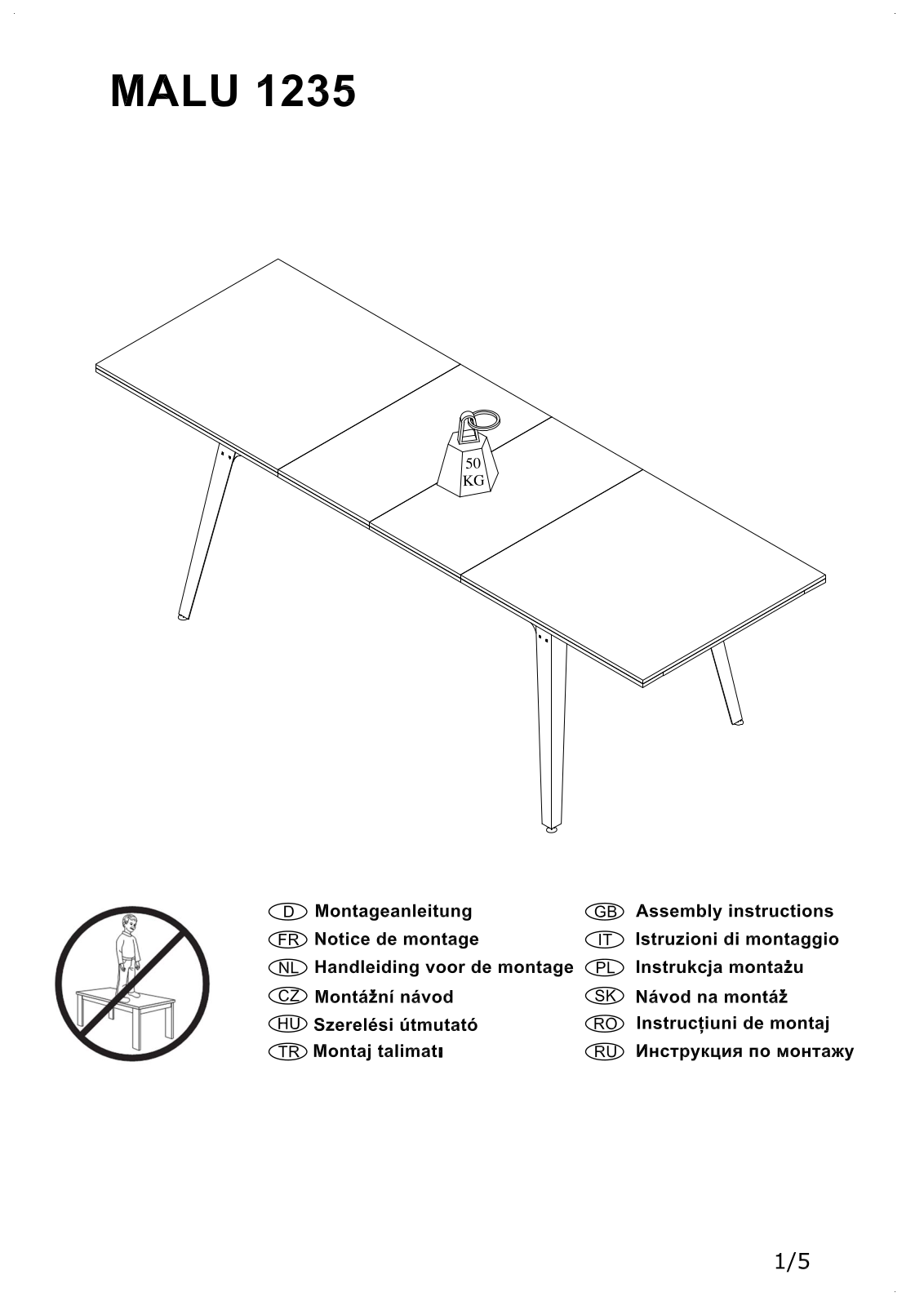 INOSIGN Malu Assembly instructions - ManualMachine.com