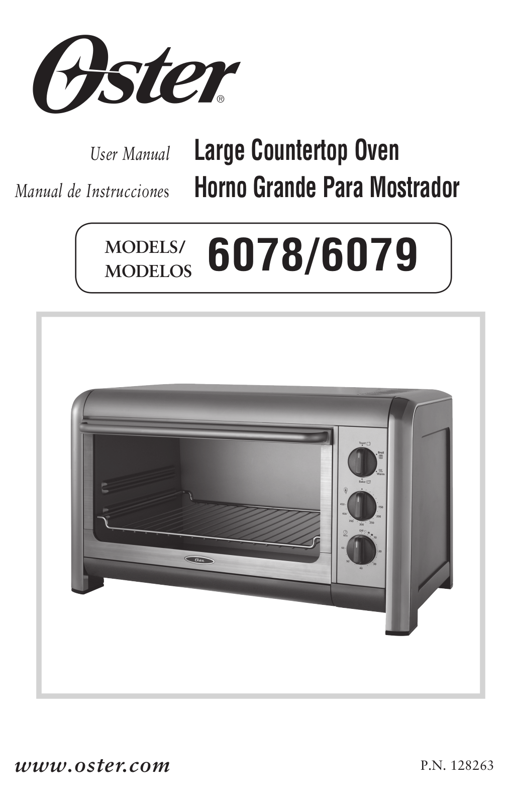 Oster 6079 User Manual