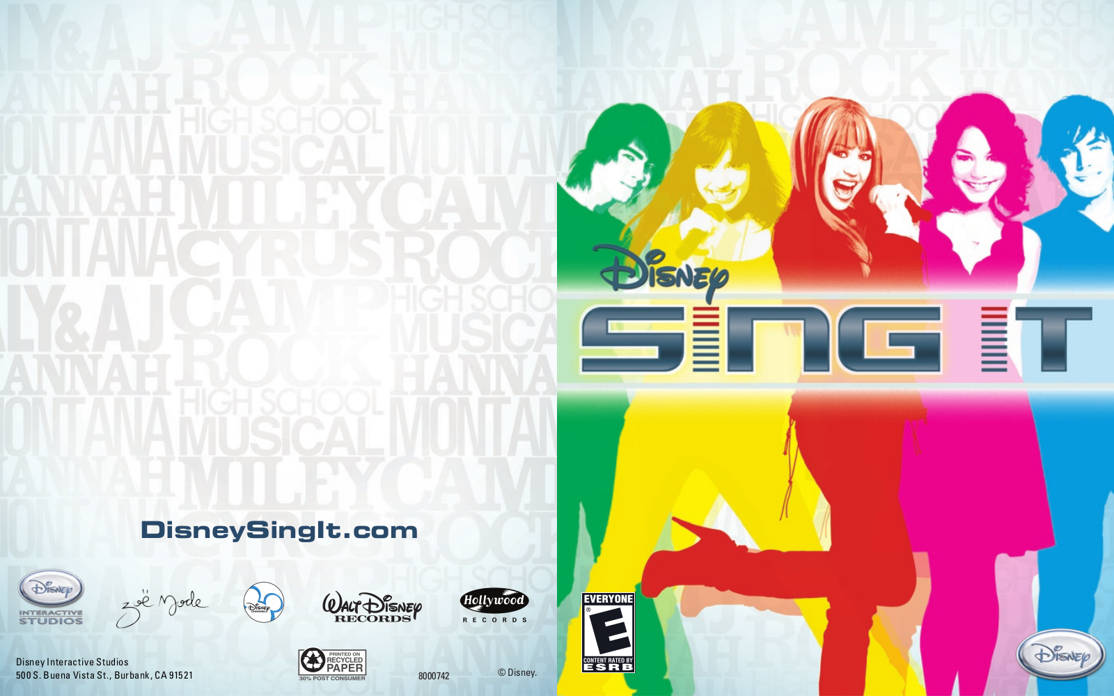 Disney Interactive Studios Sing It User Manual