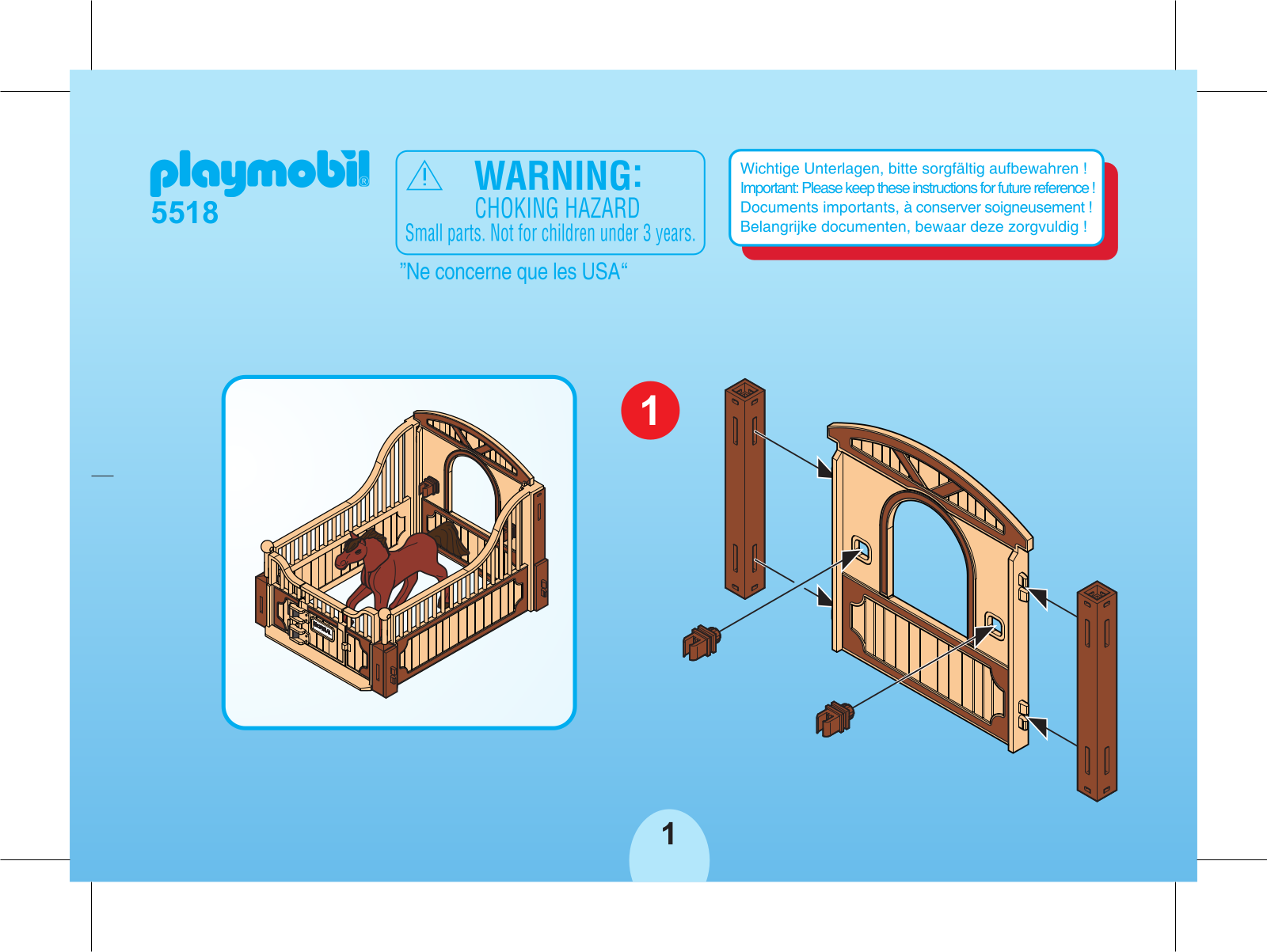 Playmobil 5518 Instructions