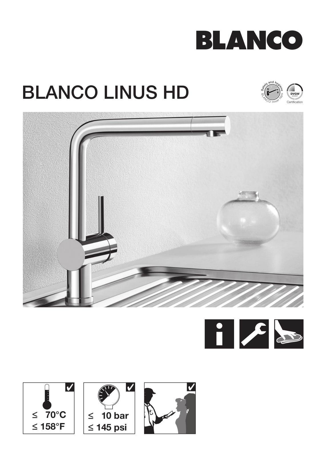 Blanco Linus HD User Manual - ManualMachine.com