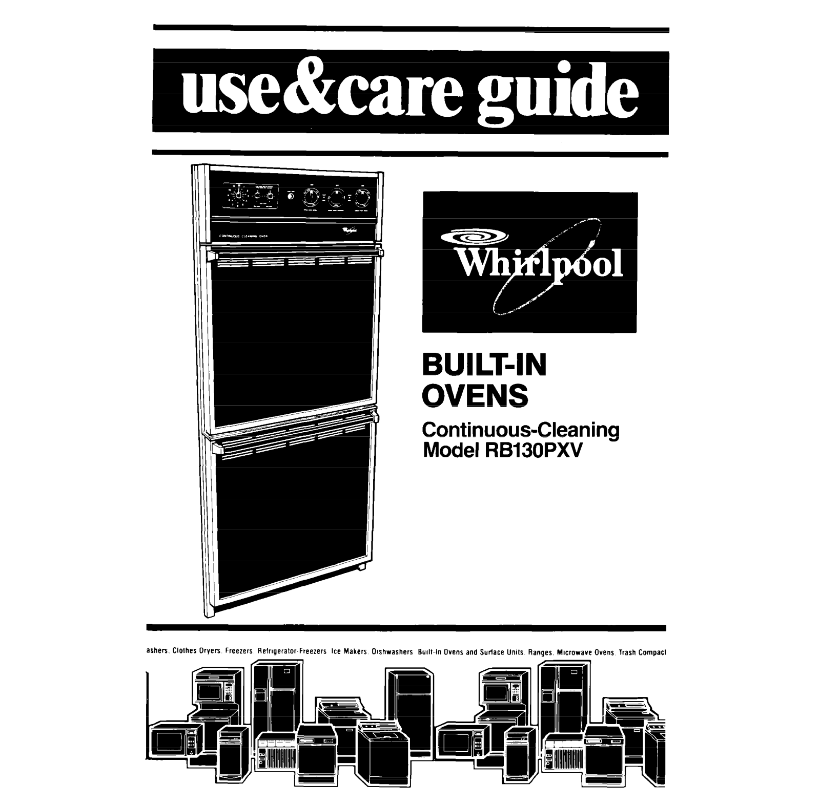 Whirlpool RB130PXV User Manual - ManualMachine.com