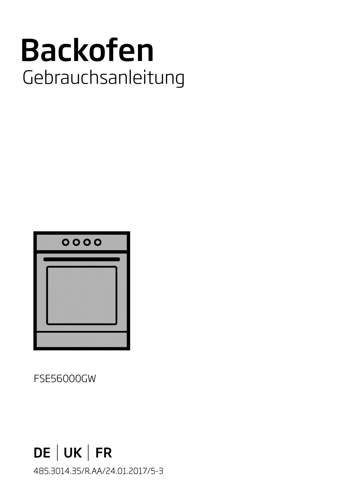 Beko FSE57300GW User manual