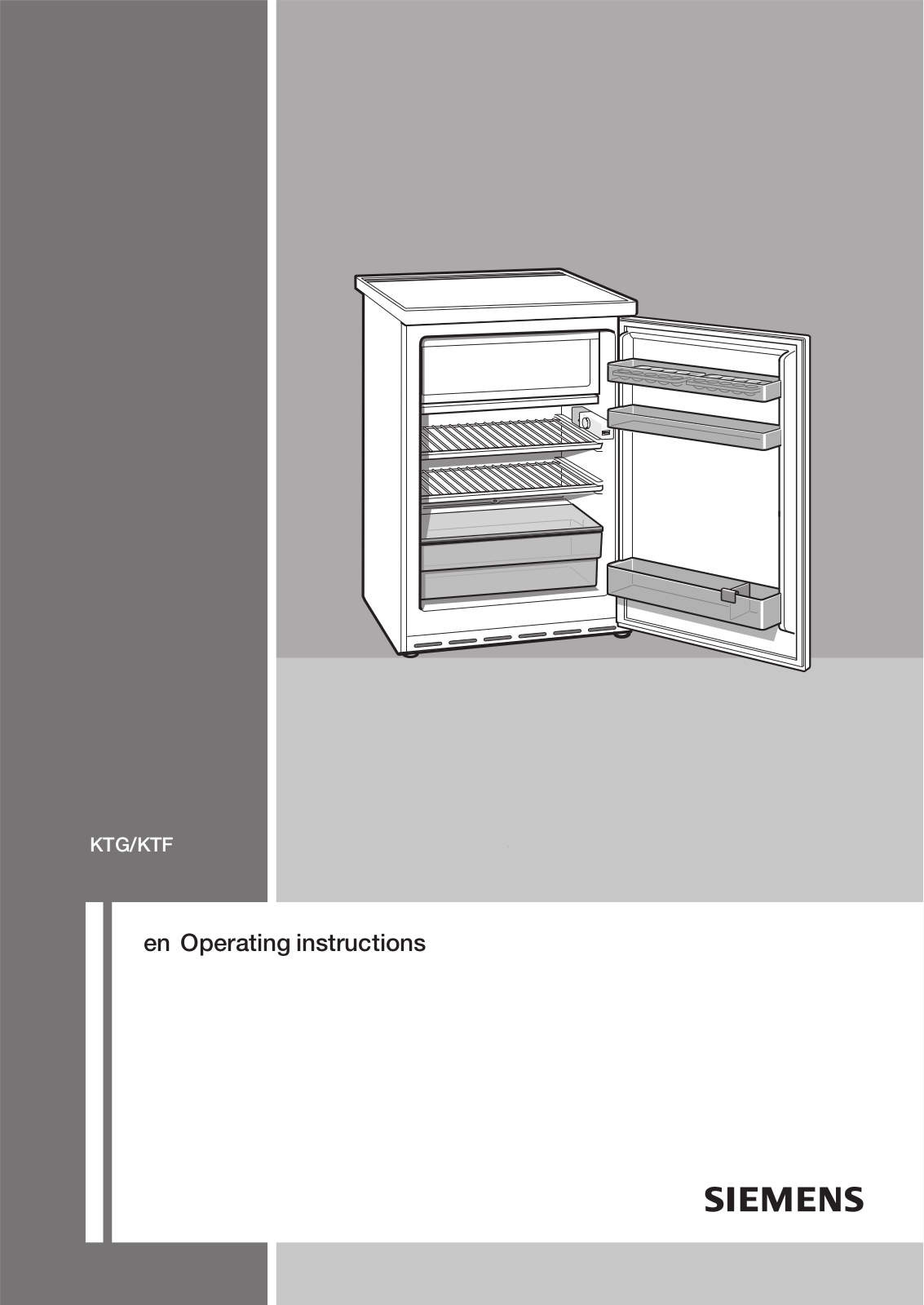 Siemens KT14GN12NE, KT14GN11NE Operating Manual