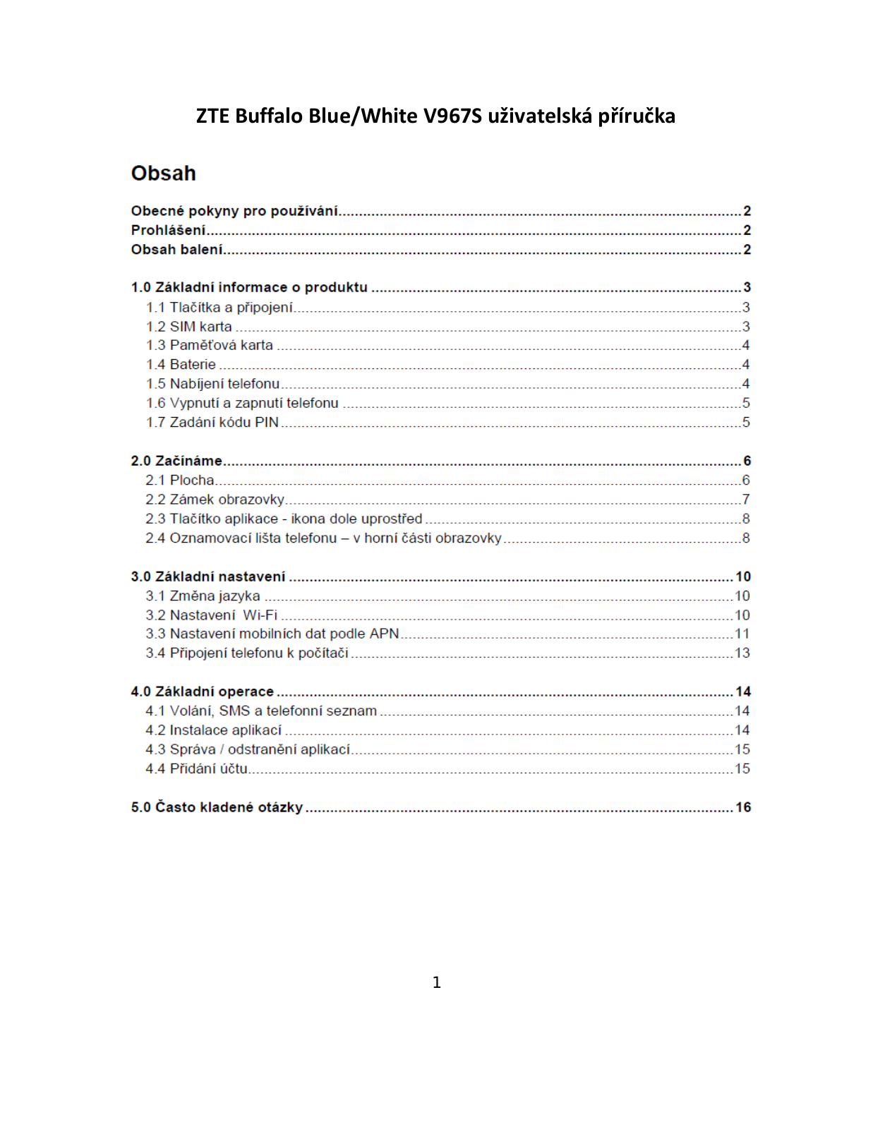 ZTE V967S User Manual