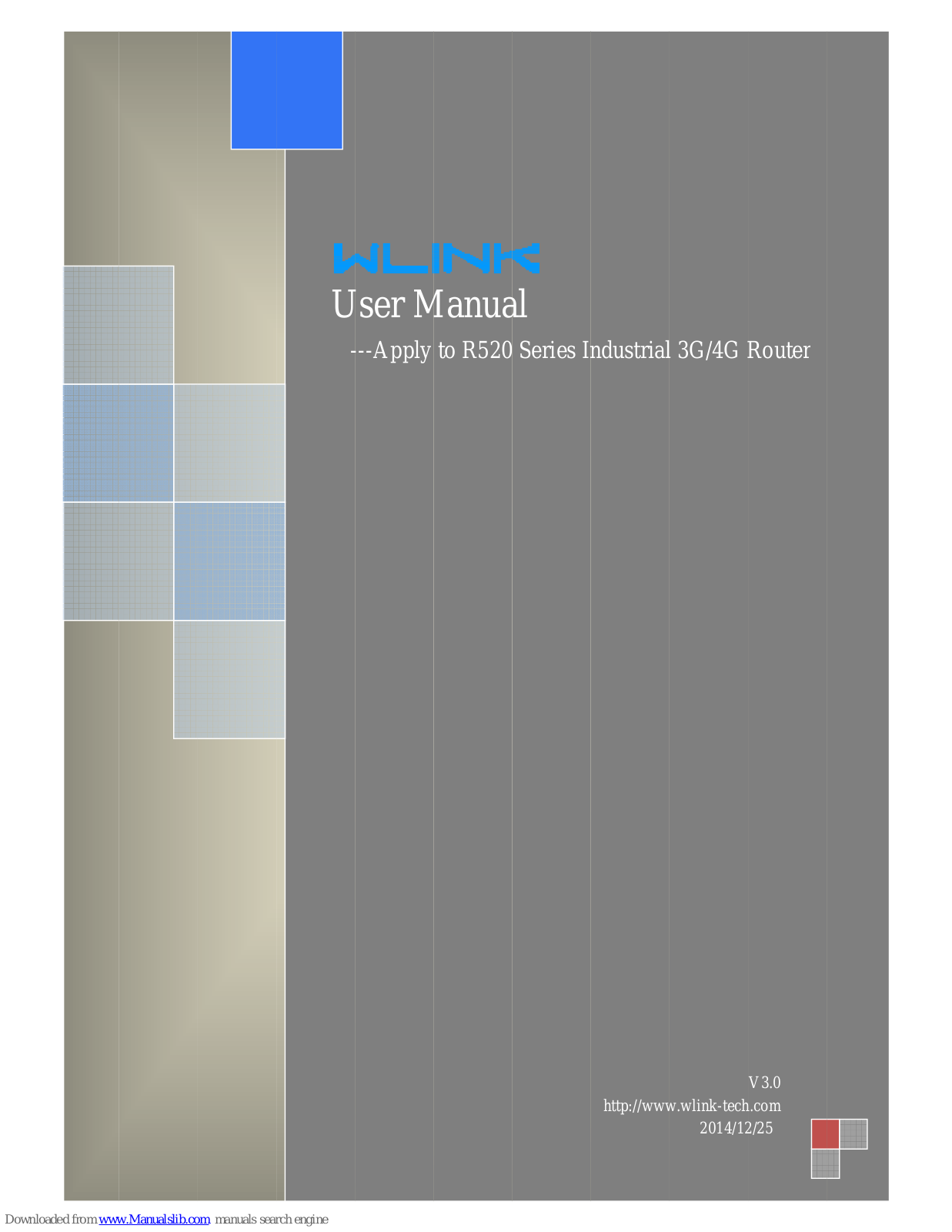 WLINK R200 SERIES, WL-R520L-g, WL-R520L, WL-R520L-d, WL-R520LZ User Manual