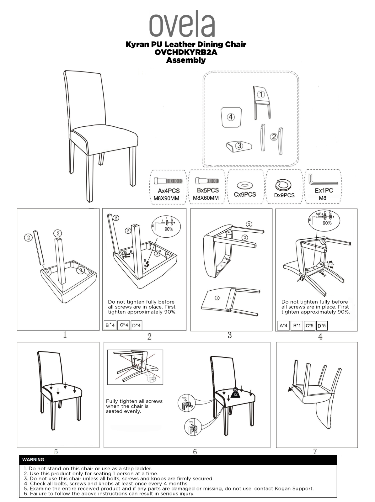 Ovela OVCHDKYRB2A User guide - ManualMachine.com