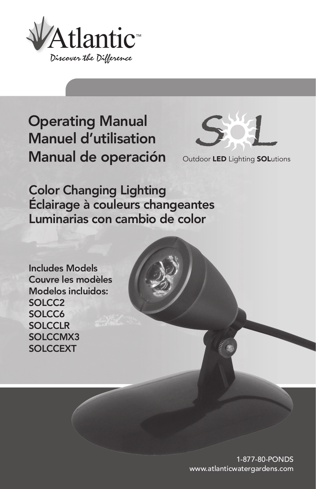 Atlantic SOLCC2 User Manual