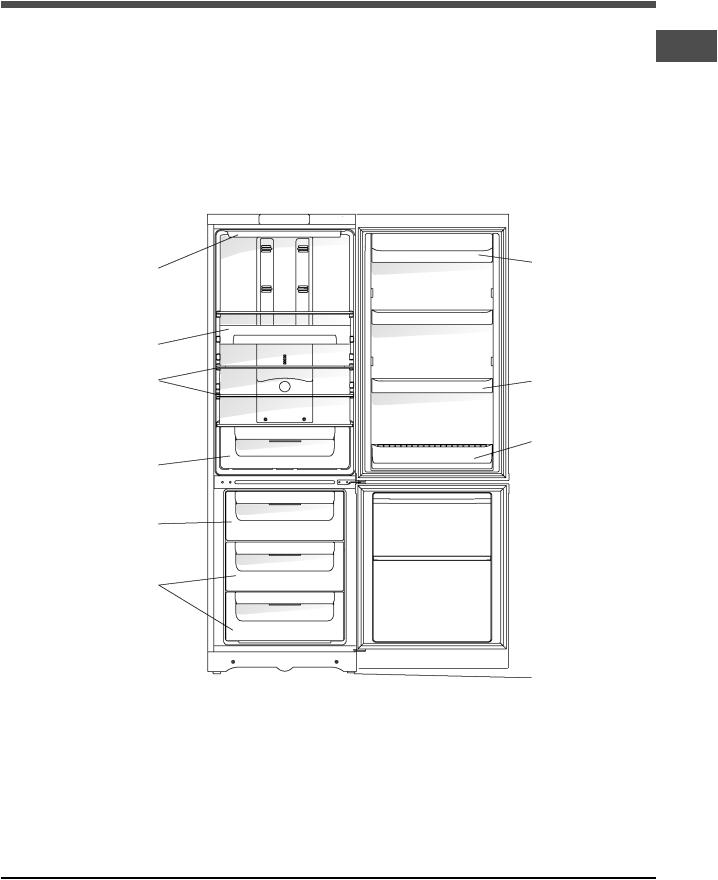 Hotpoint-ariston HBD 1201.4 NF H User Manual