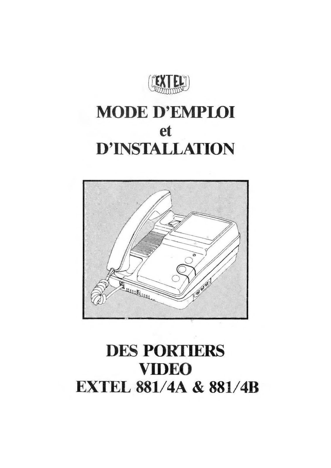 EXTEL 881 User Manual - ManualMachine.com