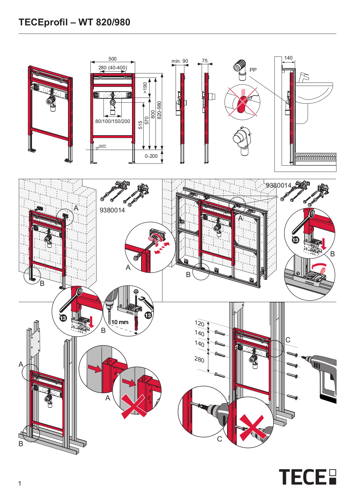 TECE 9310018 Installation instructions - ManualMachine.com