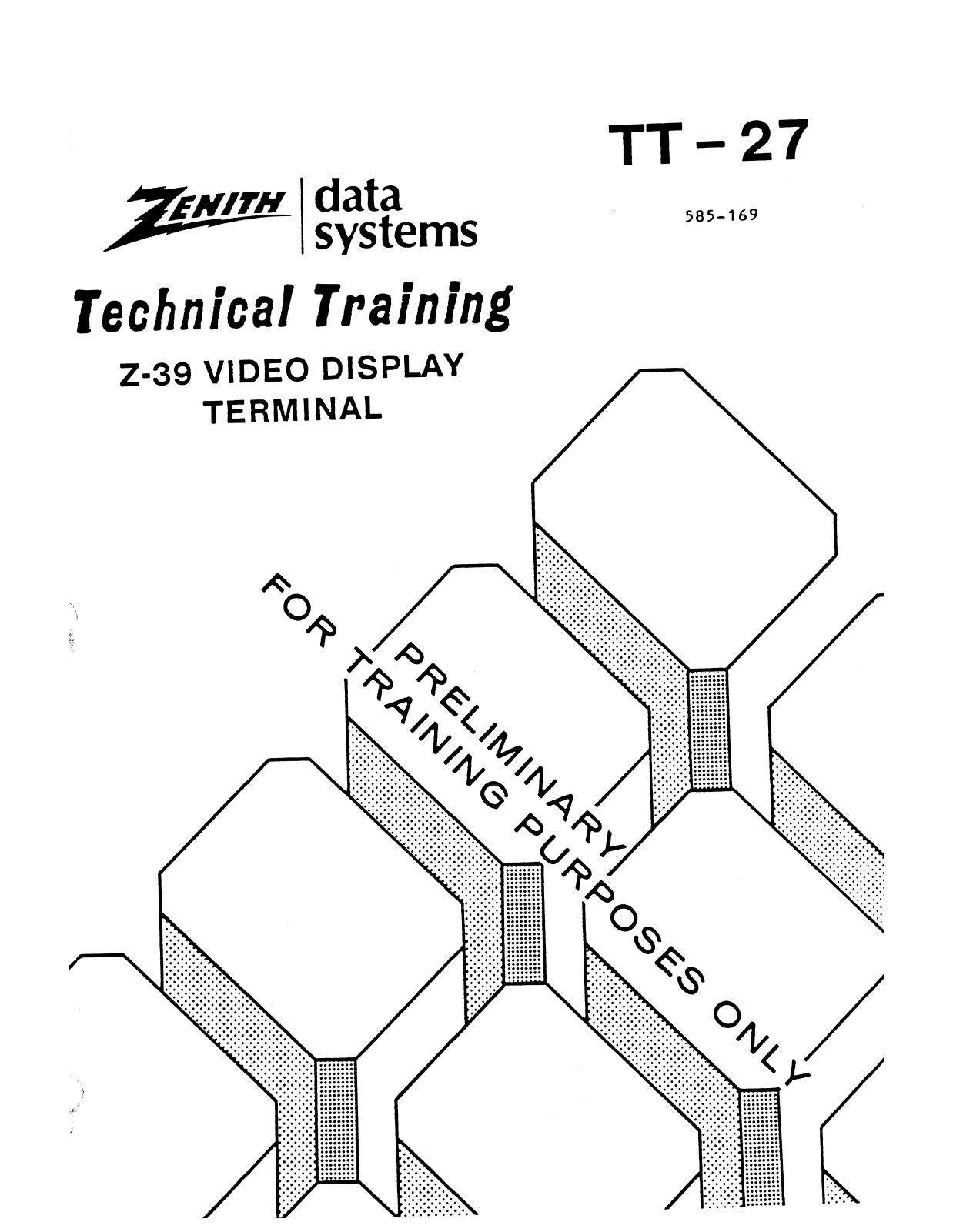 Zenith Z-39 Technical Training Manual - ManualMachine.com