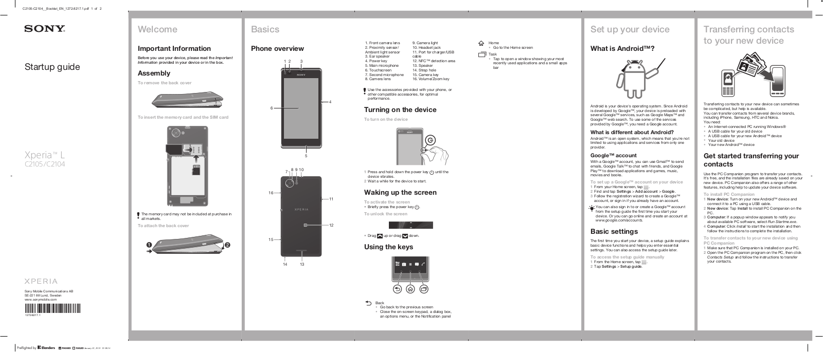 Sony PM-0290 User Manual