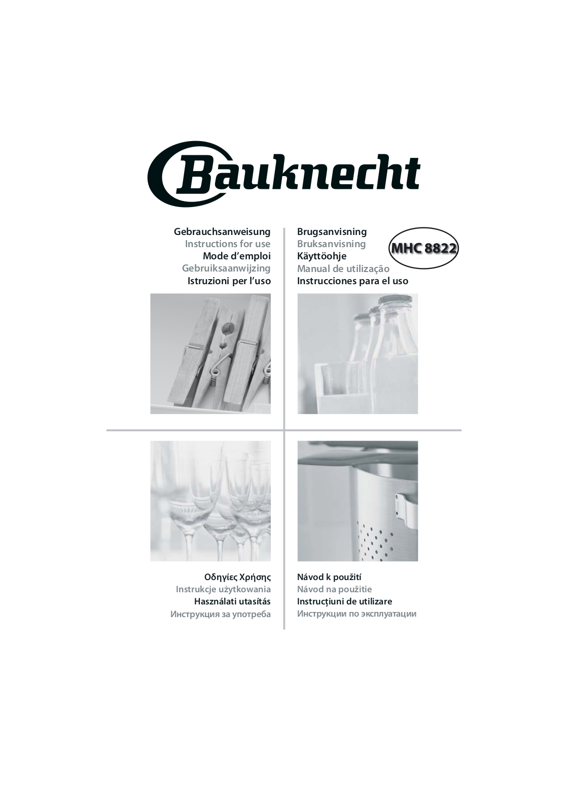 Bauknecht MHC 8822 PT User Manual