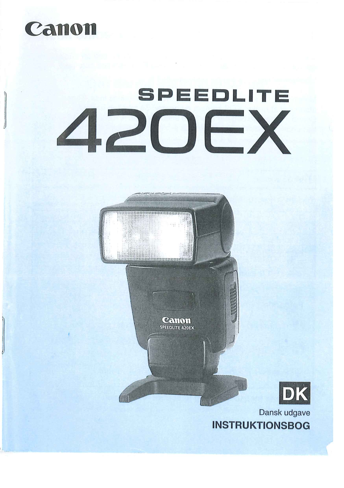 Canon SPEEDLITE 420EX User Manual