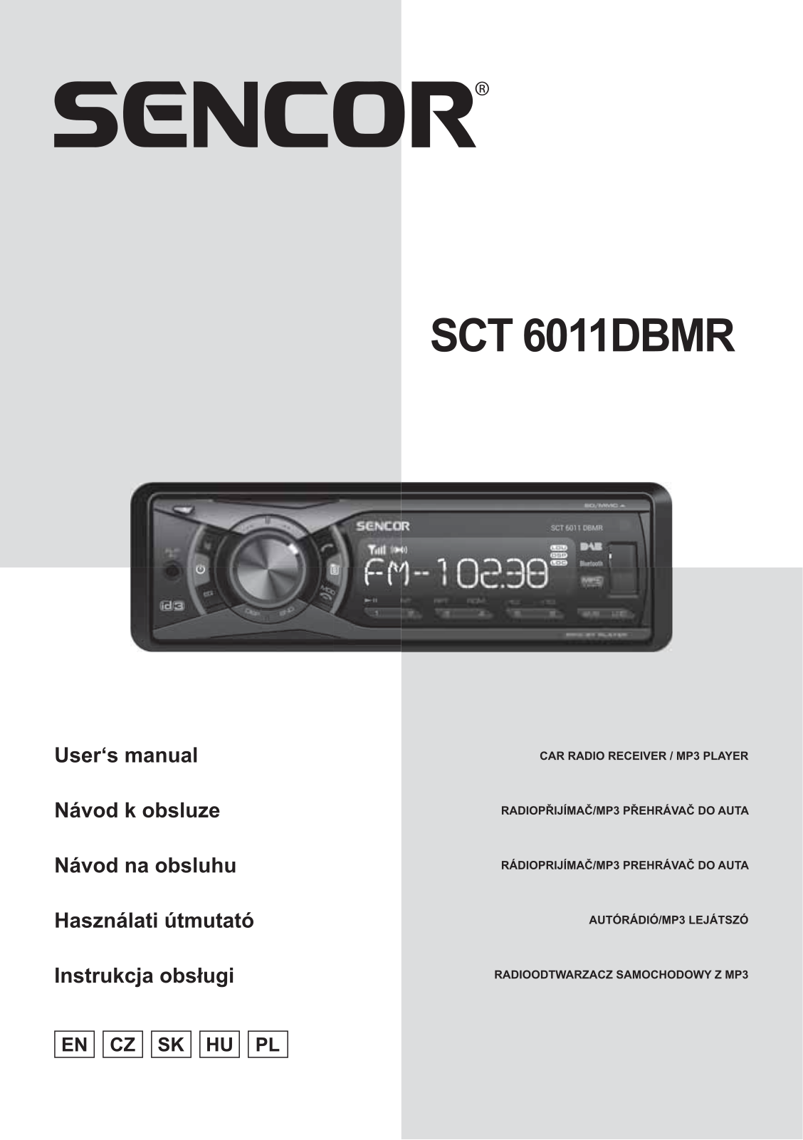 Sencor SCT 6011DBMR User Manual