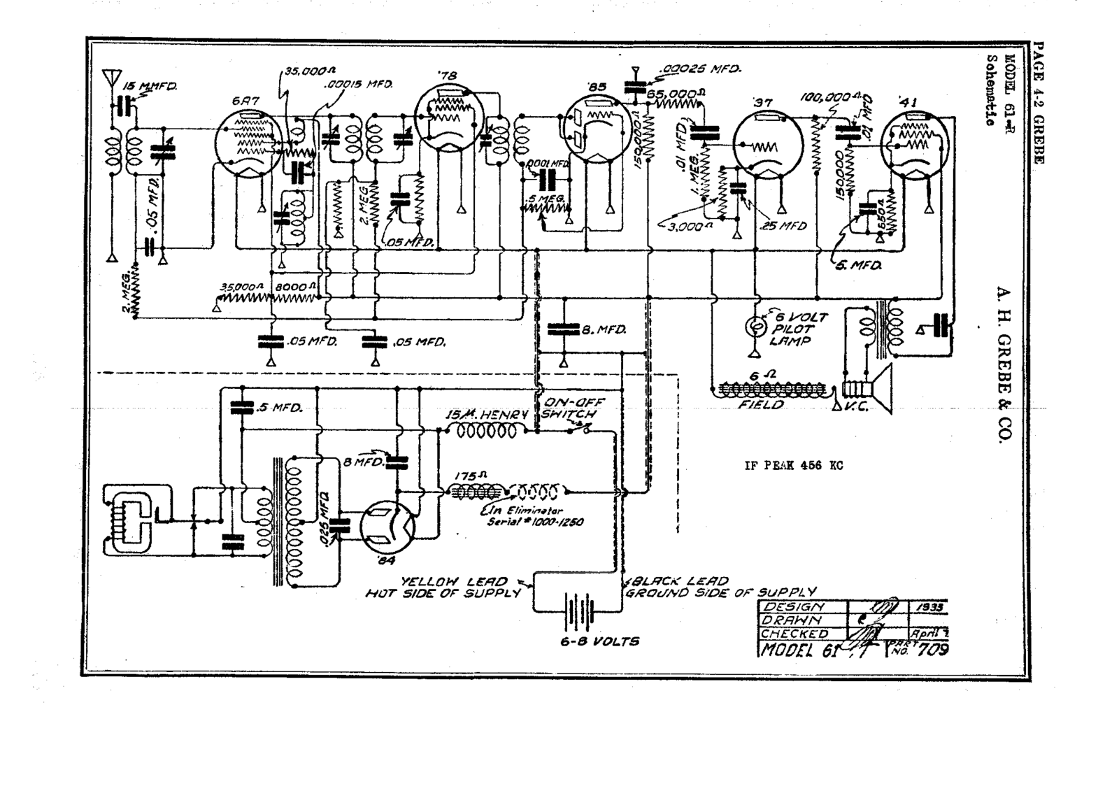 AH Grebe 61 r schematic